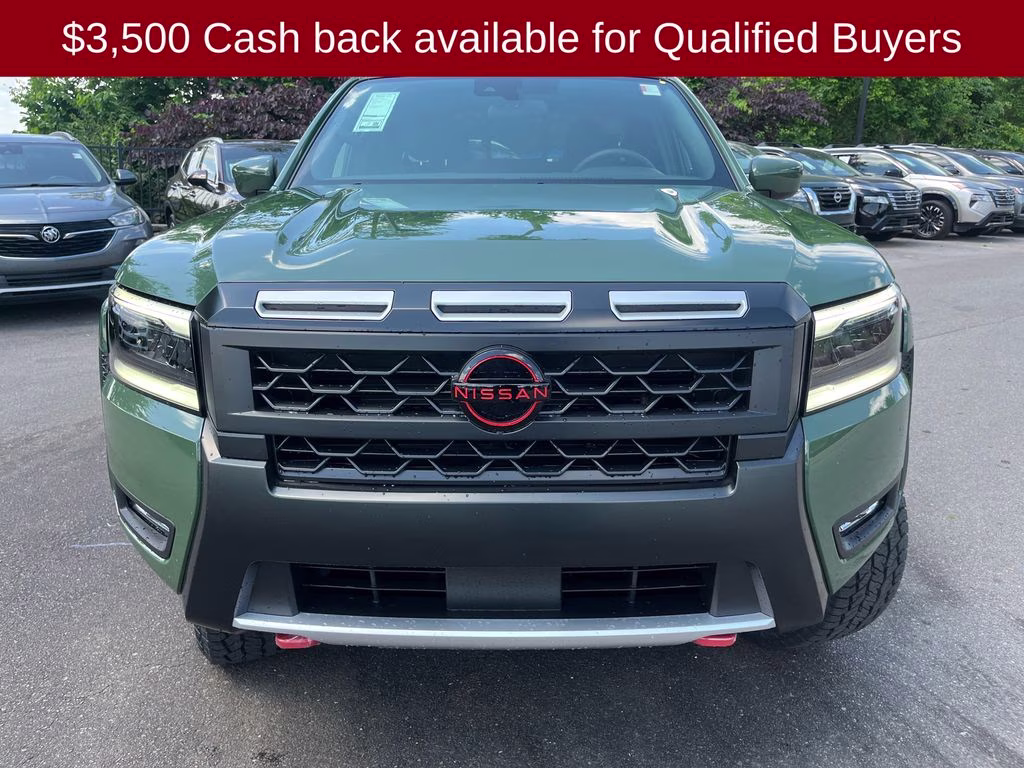 2026 Tactical Green Metallic Nissan Frontier PRO-4X 4X4 Truck