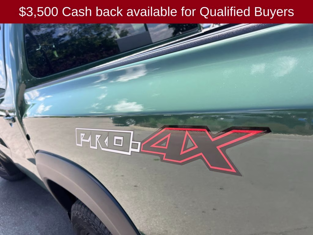 2026 Tactical Green Metallic Nissan Frontier PRO-4X 4X4 Truck