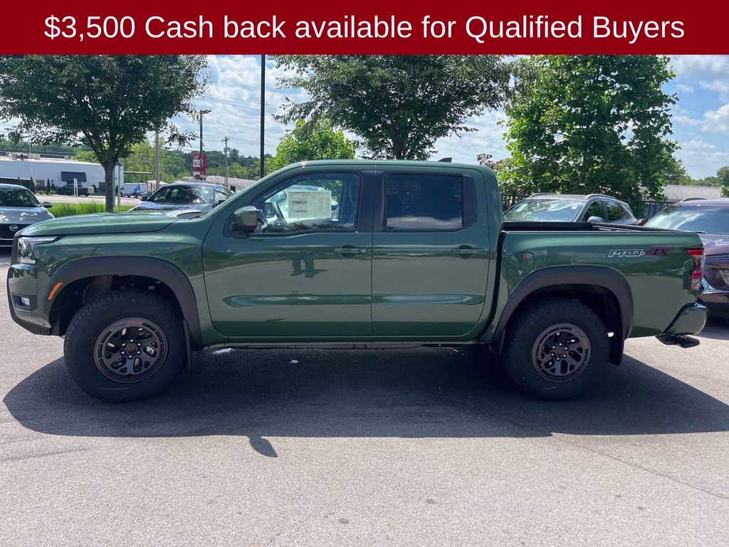 2026 Tactical Green Metallic Nissan Frontier PRO-4X 4X4 Truck