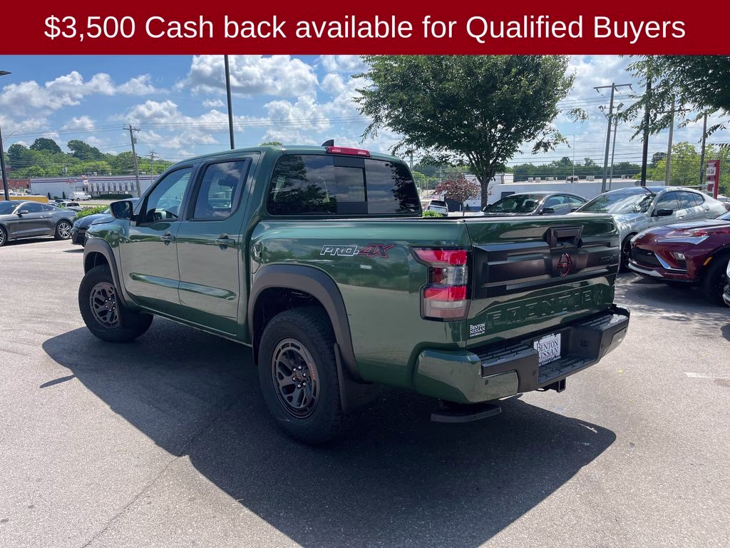 2026 Tactical Green Metallic Nissan Frontier PRO-4X 4X4 Truck