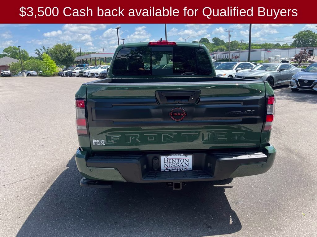 2026 Tactical Green Metallic Nissan Frontier PRO-4X 4X4 Truck