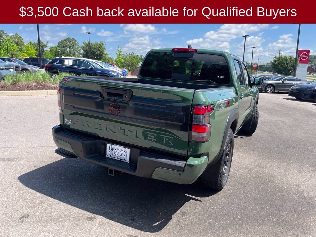 2026 Tactical Green Metallic Nissan Frontier PRO-4X 4X4 Truck
