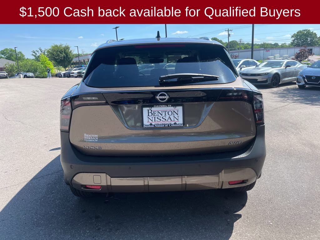 2026 Canyon Bronze Metallic Nissan Kicks SV AWD SUV