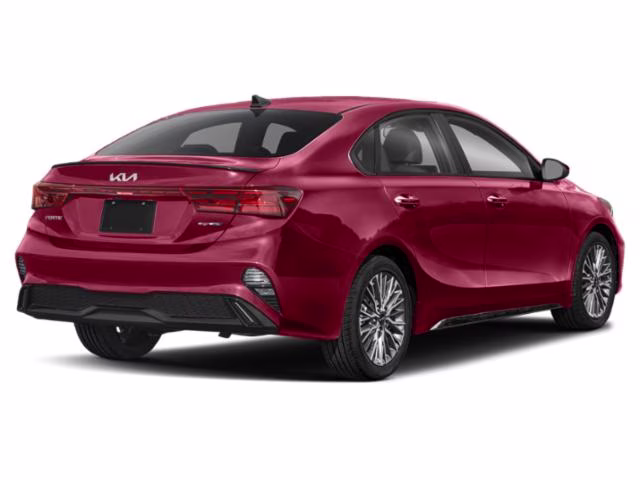 2024 Currant Red Kia Forte GT-Line FWD Sedan