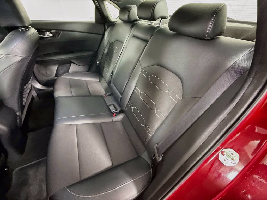 2024 Currant Red Kia Forte GT-Line FWD Sedan