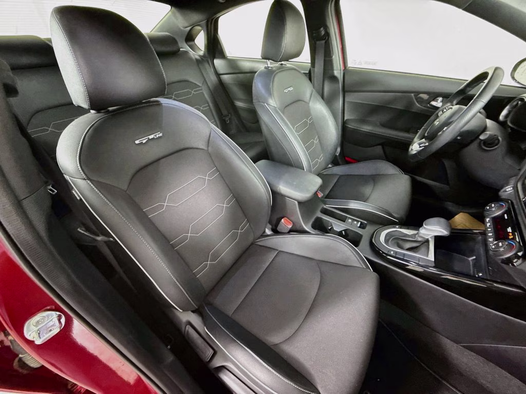 2024 Currant Red Kia Forte GT-Line FWD Sedan