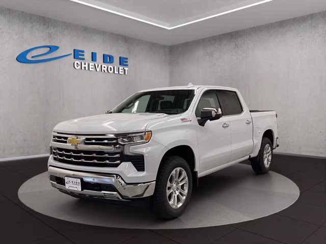 2026 Polar White Tricoat Chevrolet Silverado 1500 LTZ 4X4 Truck