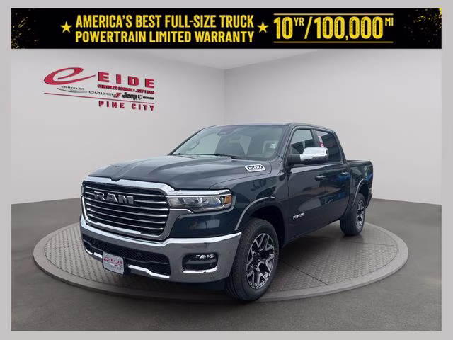2026 Forged Blue Metallic Ram 1500 Laramie 4X4 Truck