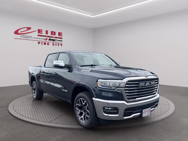 2026 Forged Blue Metallic Ram 1500 Laramie 4X4 Truck