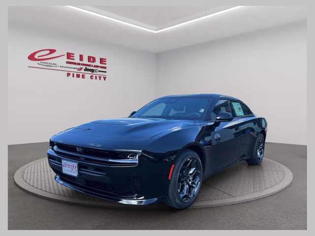 2026 Diamond Black Crystal Pearlcoat Dodge Charger R/T AWD Sedan