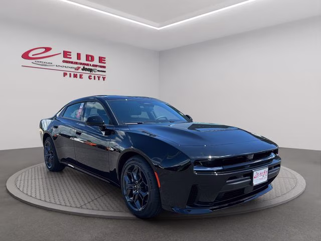 2026 Diamond Black Crystal Pearlcoat Dodge Charger R/T AWD Sedan