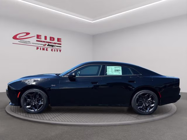 2026 Diamond Black Crystal Pearlcoat Dodge Charger R/T AWD Sedan