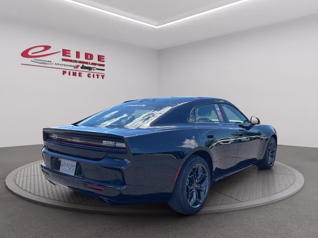2026 Diamond Black Crystal Pearlcoat Dodge Charger R/T AWD Sedan