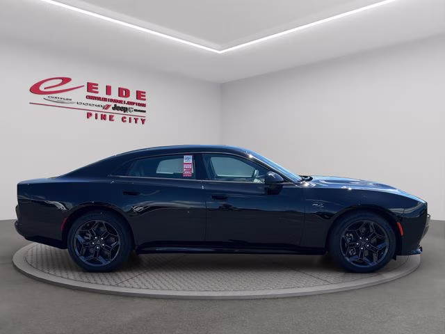 2026 Diamond Black Crystal Pearlcoat Dodge Charger R/T AWD Sedan
