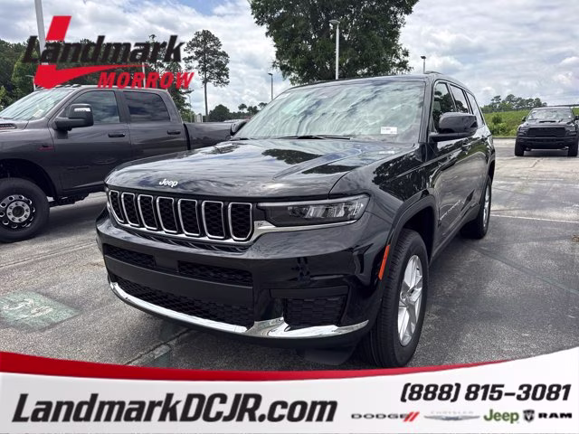 2026 Diamond Black Crystal Pearlcoat Jeep Grand Cherokee L Laredo X RWD SUV