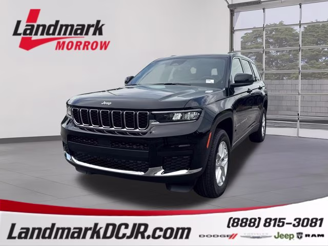 2026 Diamond Black Crystal Pearlcoat Jeep Grand Cherokee L Laredo X RWD SUV