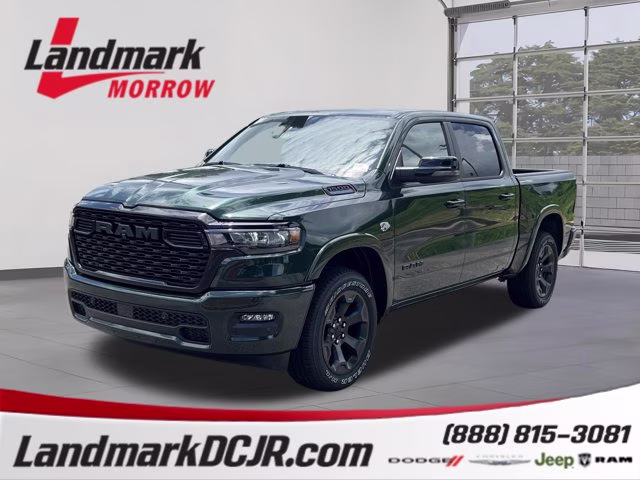 2026 Serrano Green Metallic Ram 1500 Big Horn 4X4 Truck