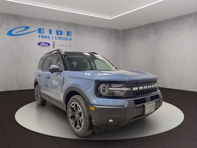 2026 Azure Gray Metallic Ford Bronco Sport Outer Banks 4X4 SUV