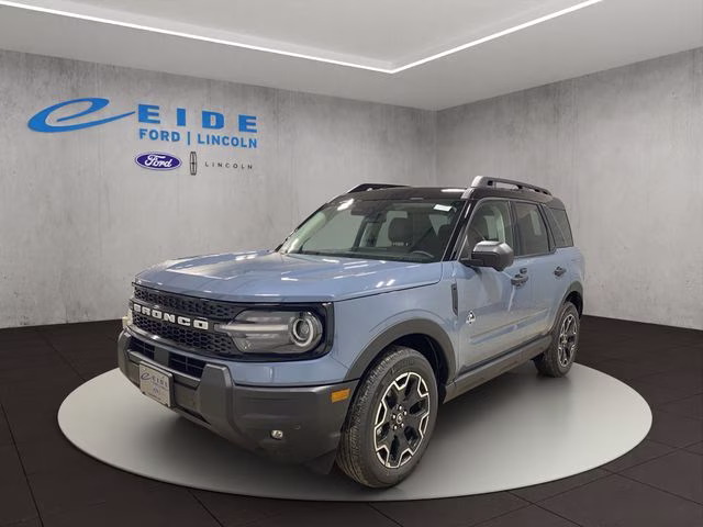 2026 Azure Gray Metallic Ford Bronco Sport Outer Banks 4X4 SUV