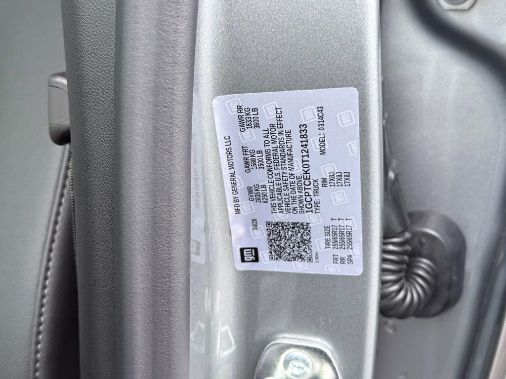 2026 Sterling Gray Metallic Chevrolet Colorado LT 4X4 Truck