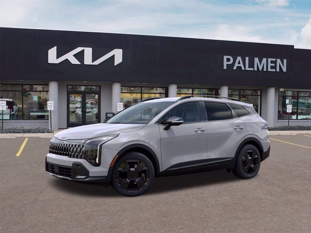 2026 Wolf Gray Kia Sportage X-Line AWD SUV