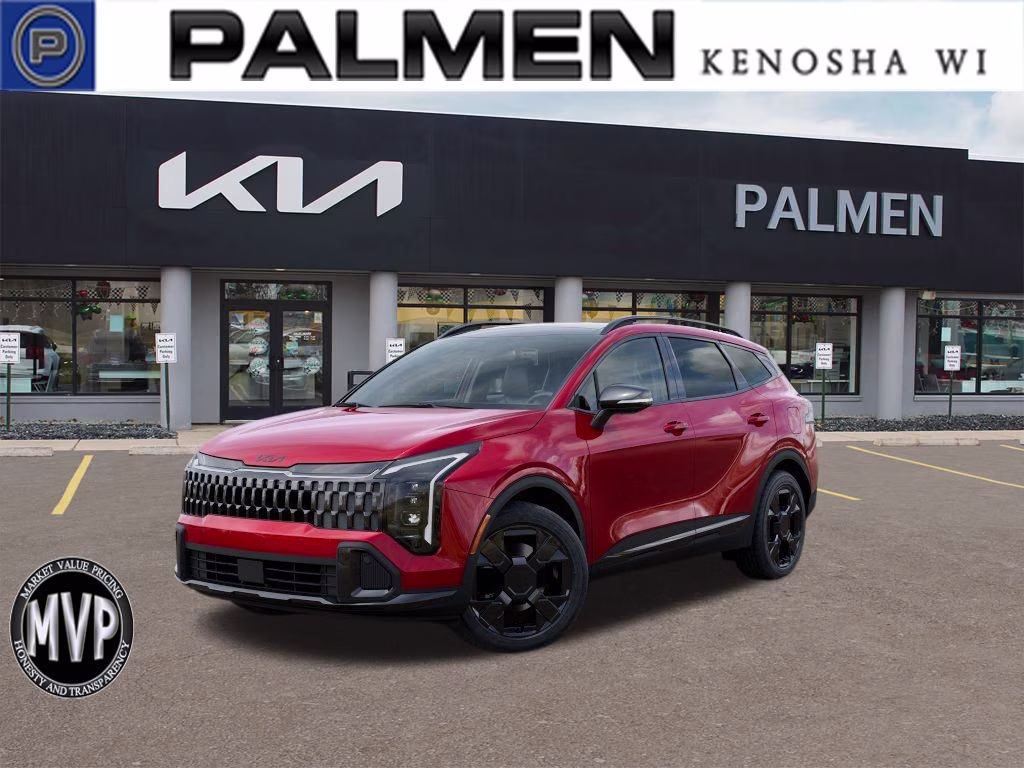 2026 Red Kia Sportage X-Line AWD SUV