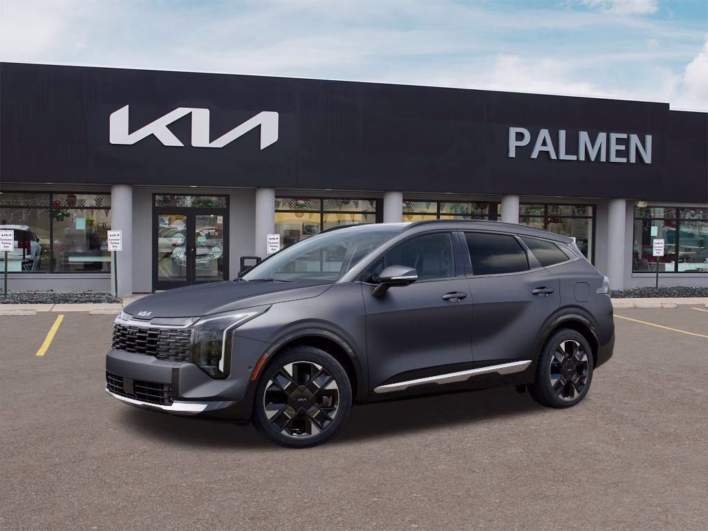 2026 Shadow Matte Gray Kia Sportage Hybrid SX-Prestige AWD SUV