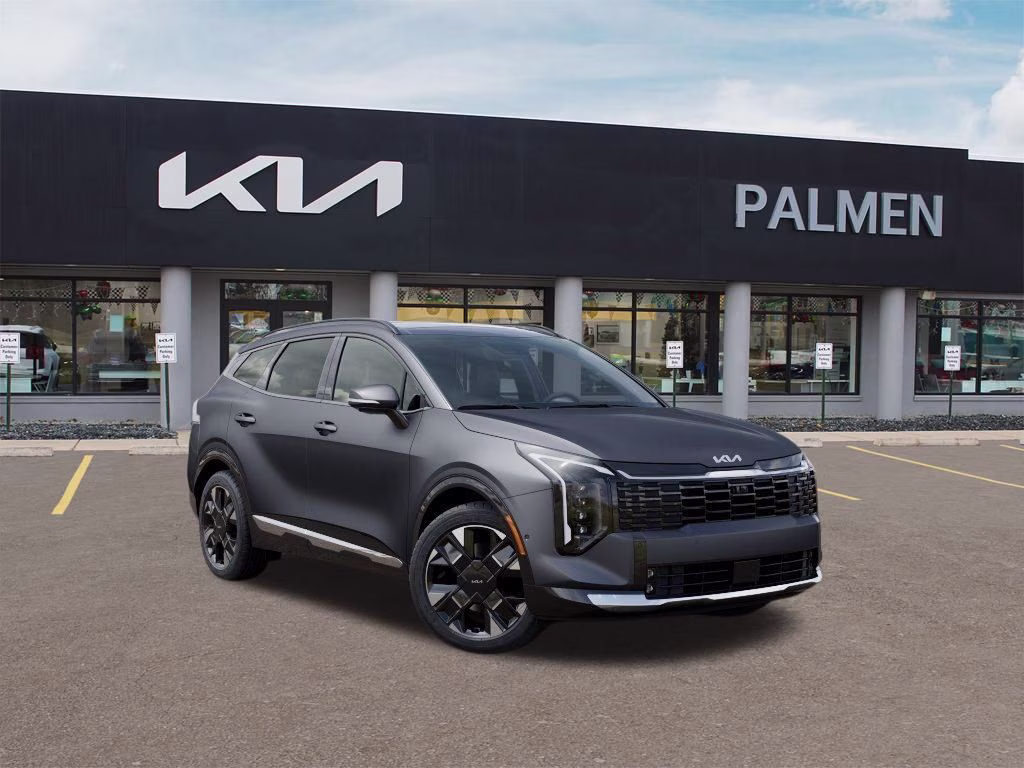 2026 Shadow Matte Gray Kia Sportage Hybrid SX-Prestige AWD SUV