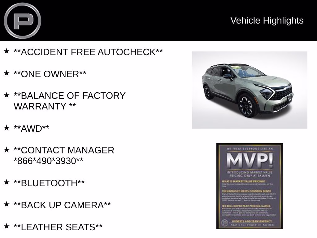 2024 Jungle Green Kia Sportage X-Line AWD SUV