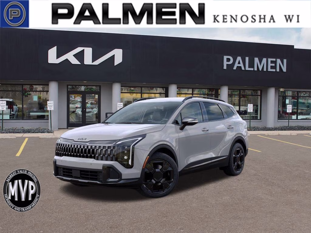 2026 Wolf Gray Kia Sportage X-Line AWD SUV