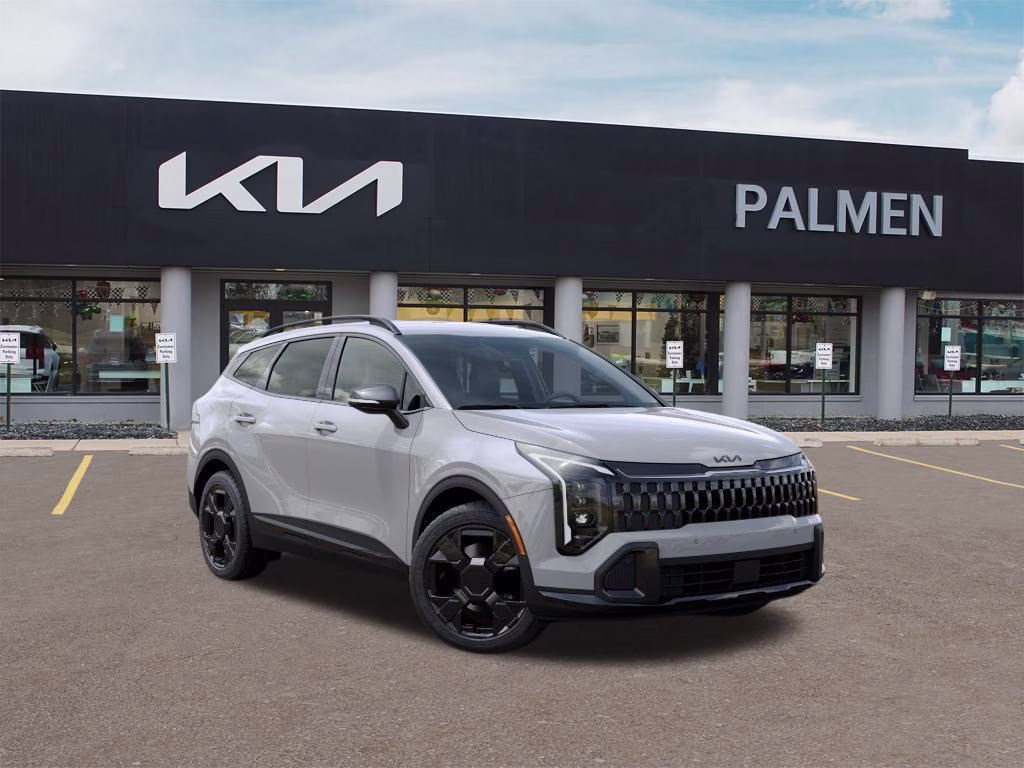 2026 Wolf Gray Kia Sportage X-Line AWD SUV