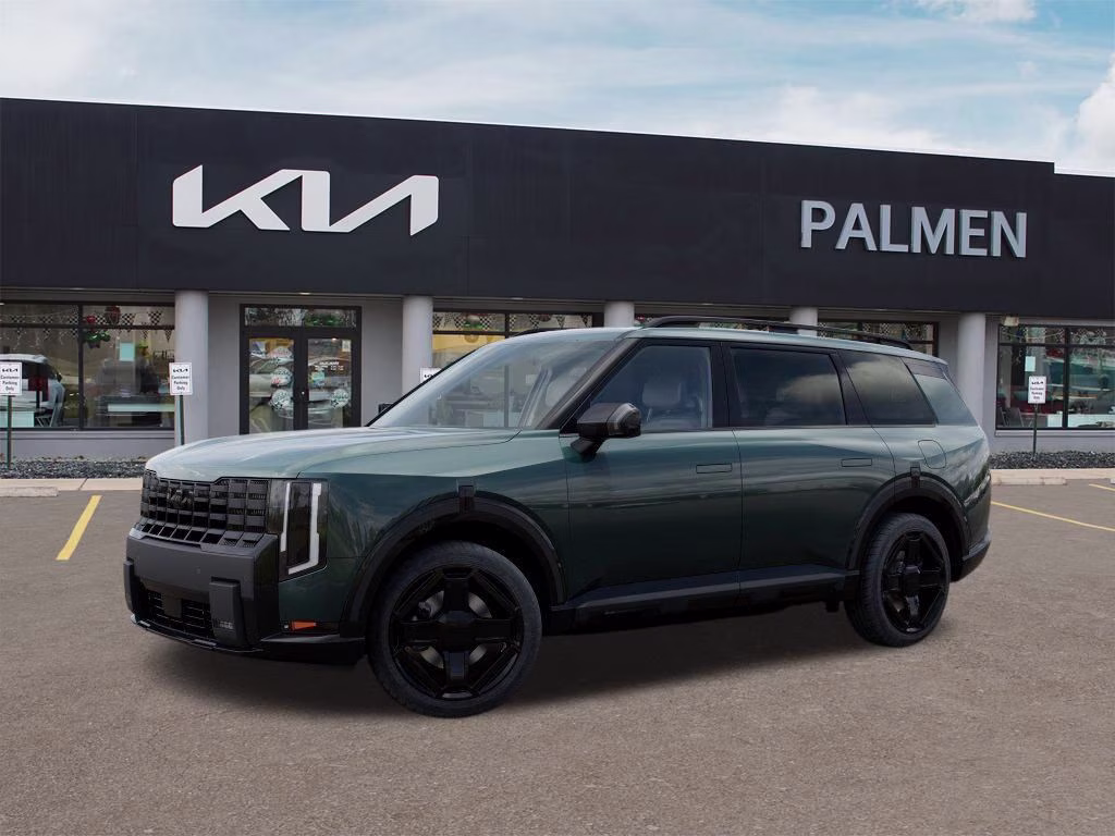 2027 Black Jade Green Kia Telluride X-Line EX AWD SUV