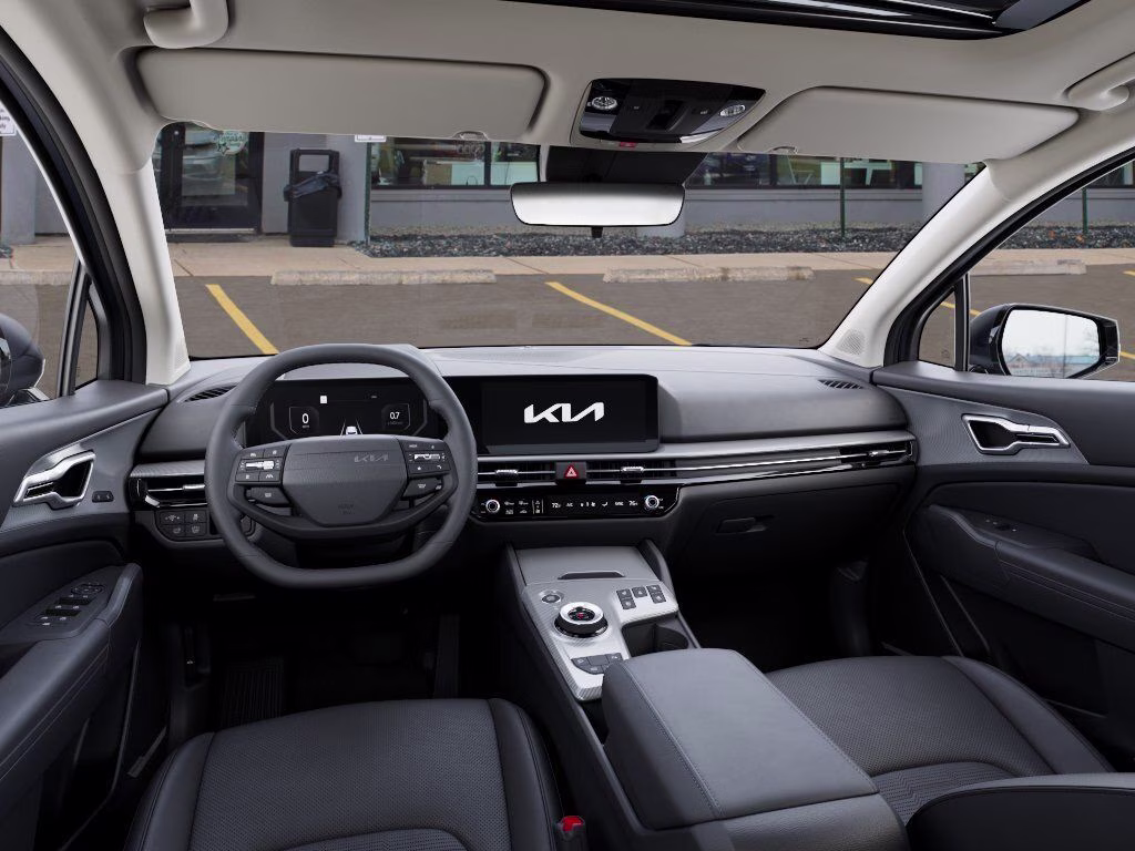 2026 Shadow Matte Gray Kia Sportage Hybrid SX-Prestige AWD SUV
