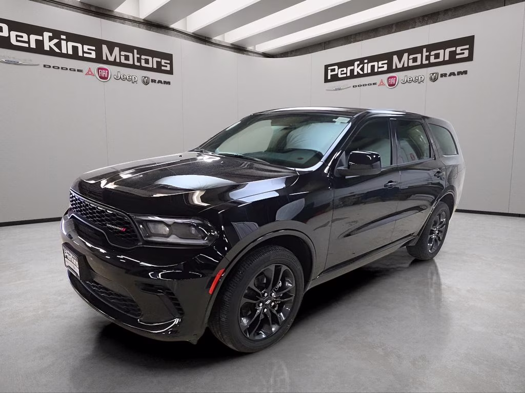 2025 DB Black Crystal Clearcoat Dodge Durango GT AWD SUV