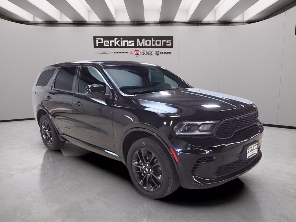 2025 DB Black Crystal Clearcoat Dodge Durango GT AWD SUV