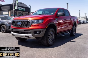 2022 Chili Pepper Red Ford Ranger XLT 4X4 Truck