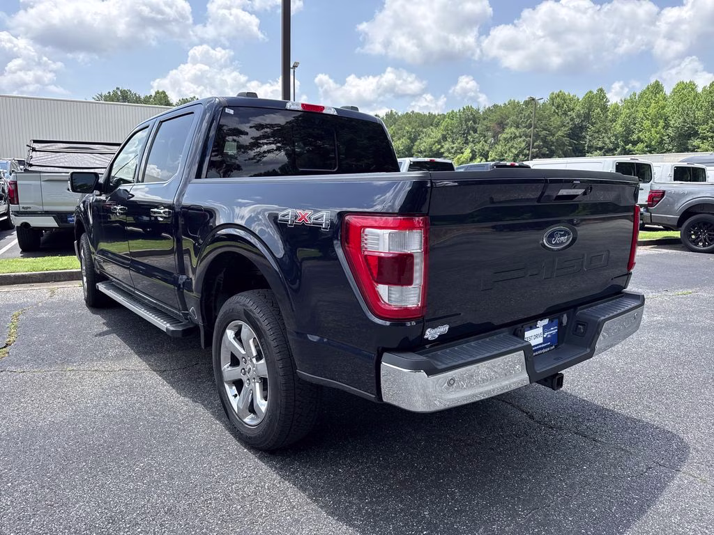 2023 Antimatter Blue Metallic Ford F-150 Lariat 4X4 Truck