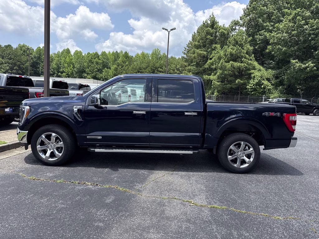 2023 Antimatter Blue Metallic Ford F-150 Lariat 4X4 Truck