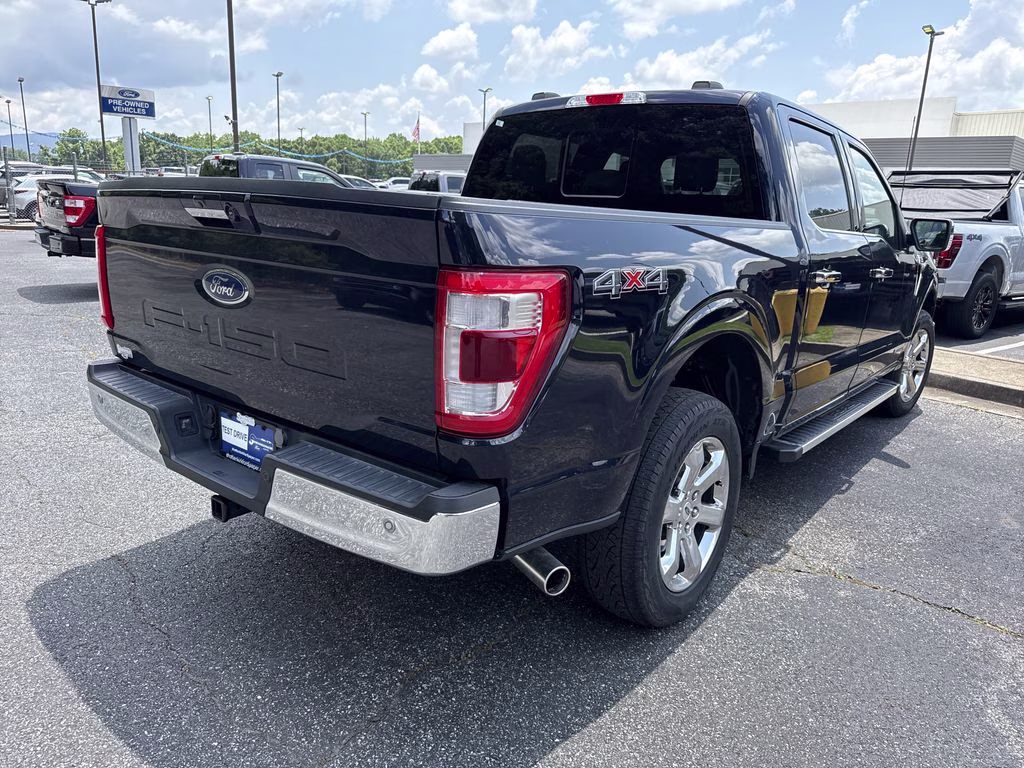 2023 Antimatter Blue Metallic Ford F-150 Lariat 4X4 Truck