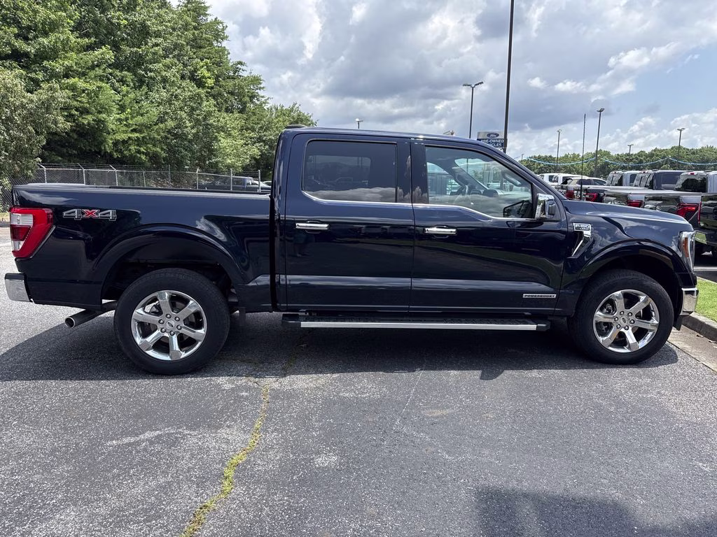 2023 Antimatter Blue Metallic Ford F-150 Lariat 4X4 Truck
