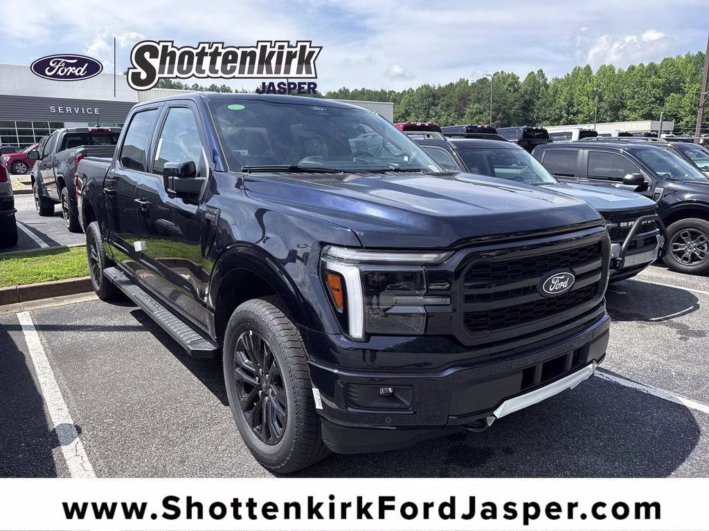 2026 Antimatter Blue Metallic Ford F-150 Lariat 4X4 Truck