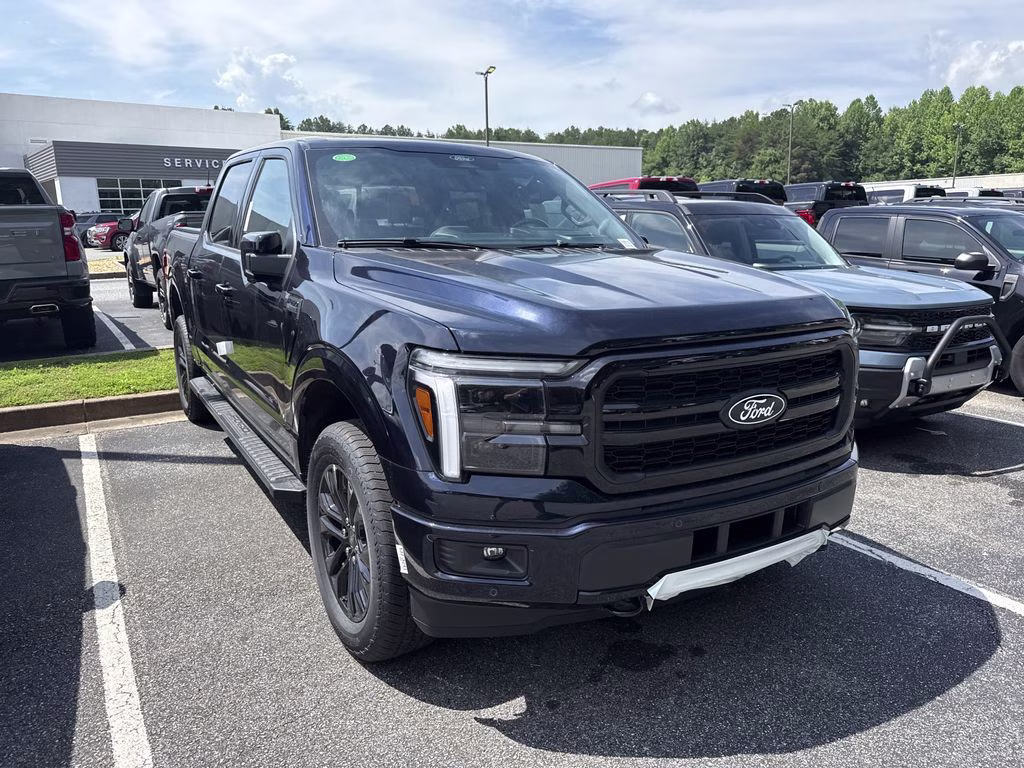 2026 Antimatter Blue Metallic Ford F-150 Lariat 4X4 Truck