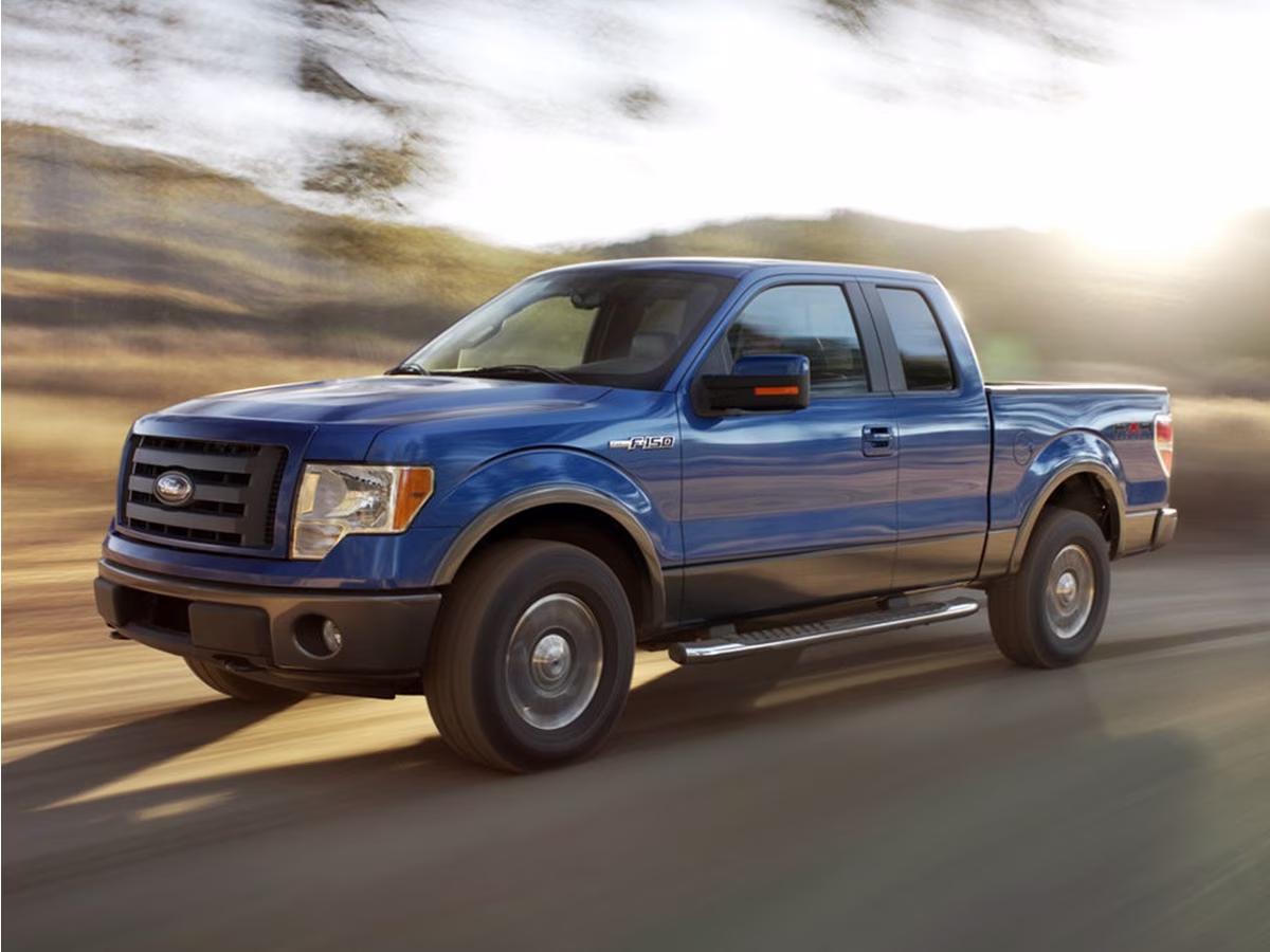 2011 Red Ford F-150 4X4 Truck