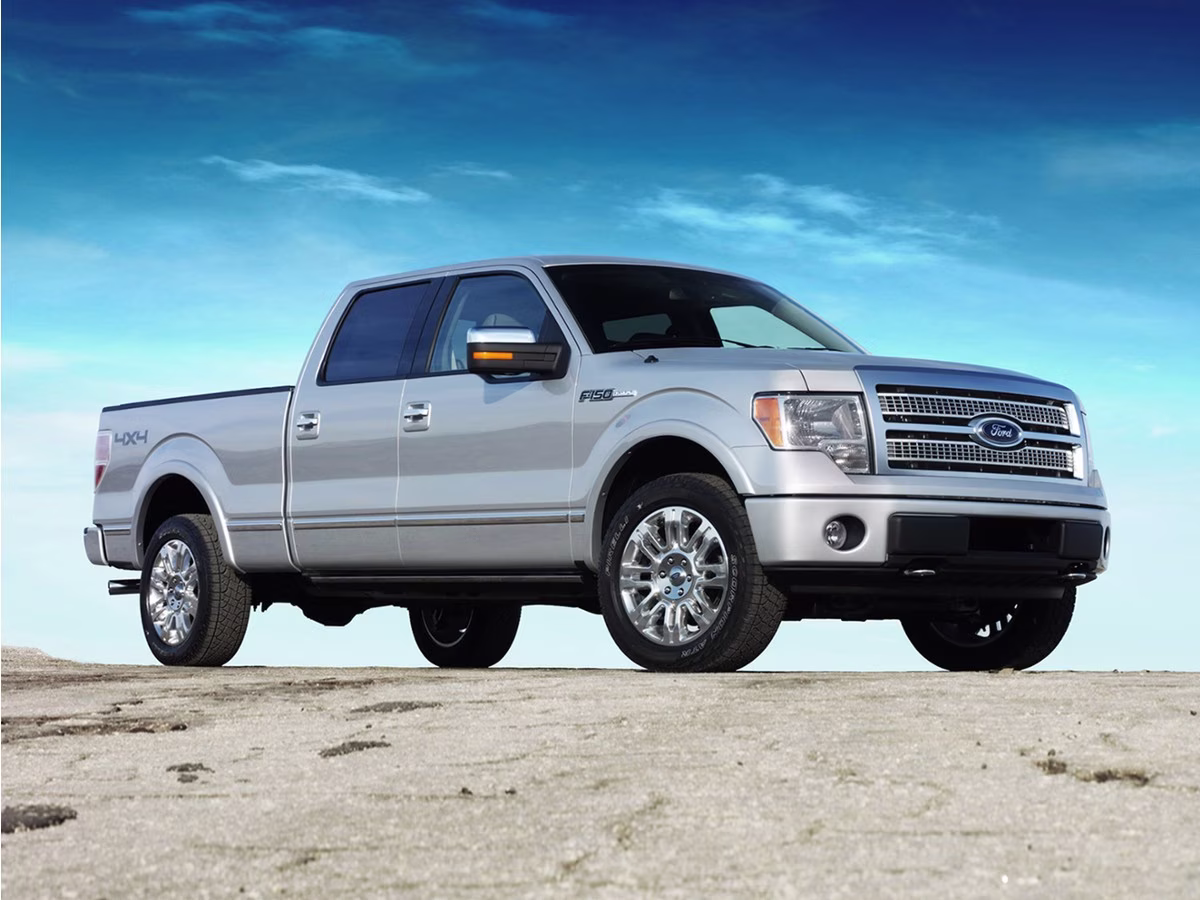 2011 Red Ford F-150 4X4 Truck