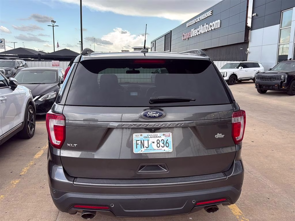 2018 Magnetic Metallic Ford Explorer XLT FWD SUV