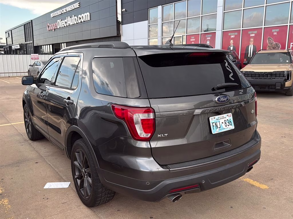 2018 Magnetic Metallic Ford Explorer XLT FWD SUV