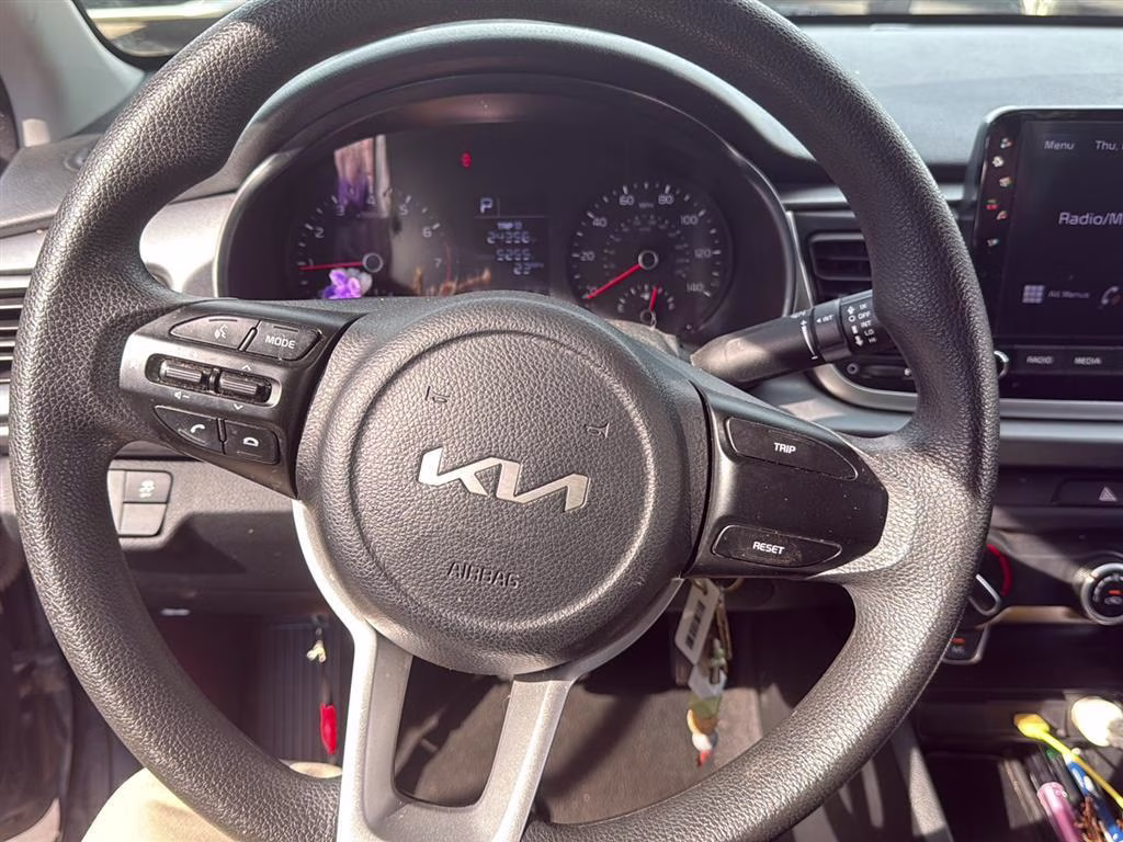 2023 Aurora Black Kia Rio LX FWD Sedan