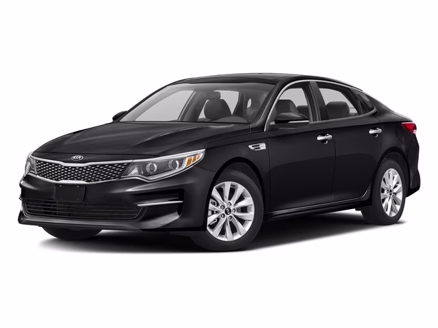 2016 Ebony Black Kia Optima EX FWD Sedan