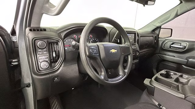 2019 Satin Steel Metallic Chevrolet Silverado 1500 Custom 4X4 Truck