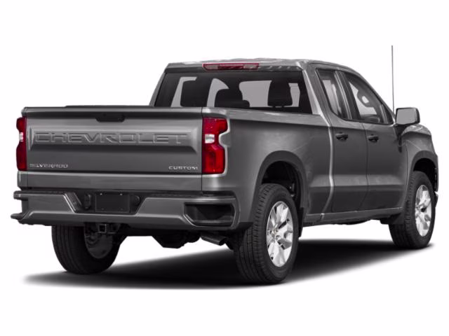 2019 Satin Steel Metallic Chevrolet Silverado 1500 Custom 4X4 Truck